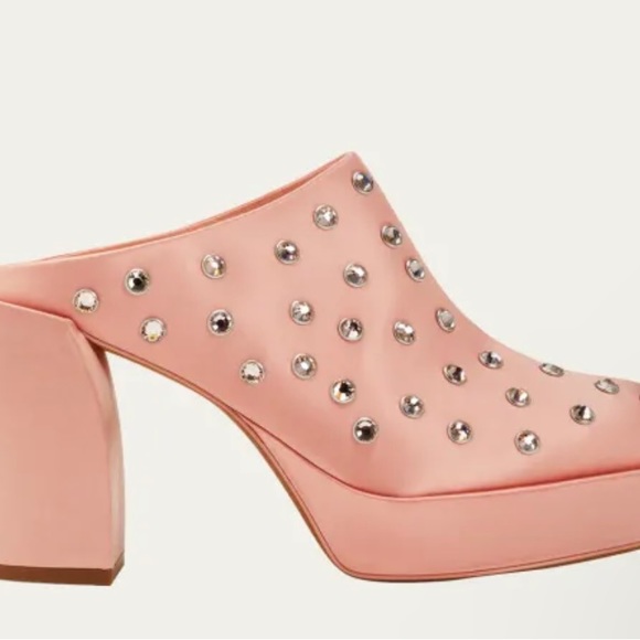 3.1 Phillip Lim Chrystal Platform Mules